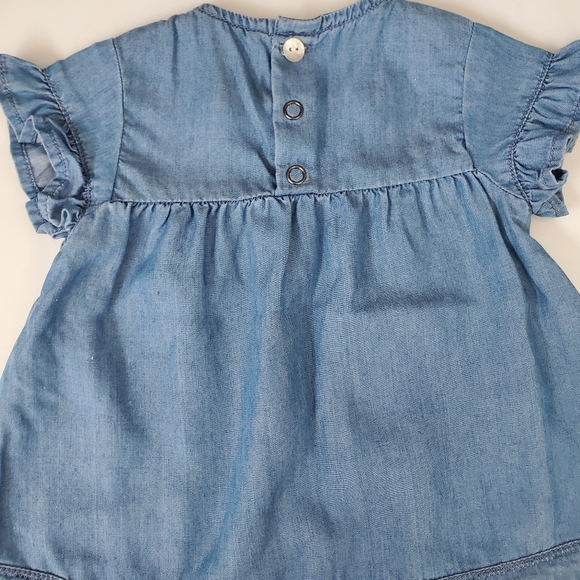 Denim blue Noppies baby top - Picture 2 of 4